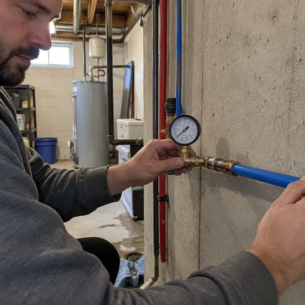 PEX Pipe Burst Repair damaged pipe in West Jordan, UT