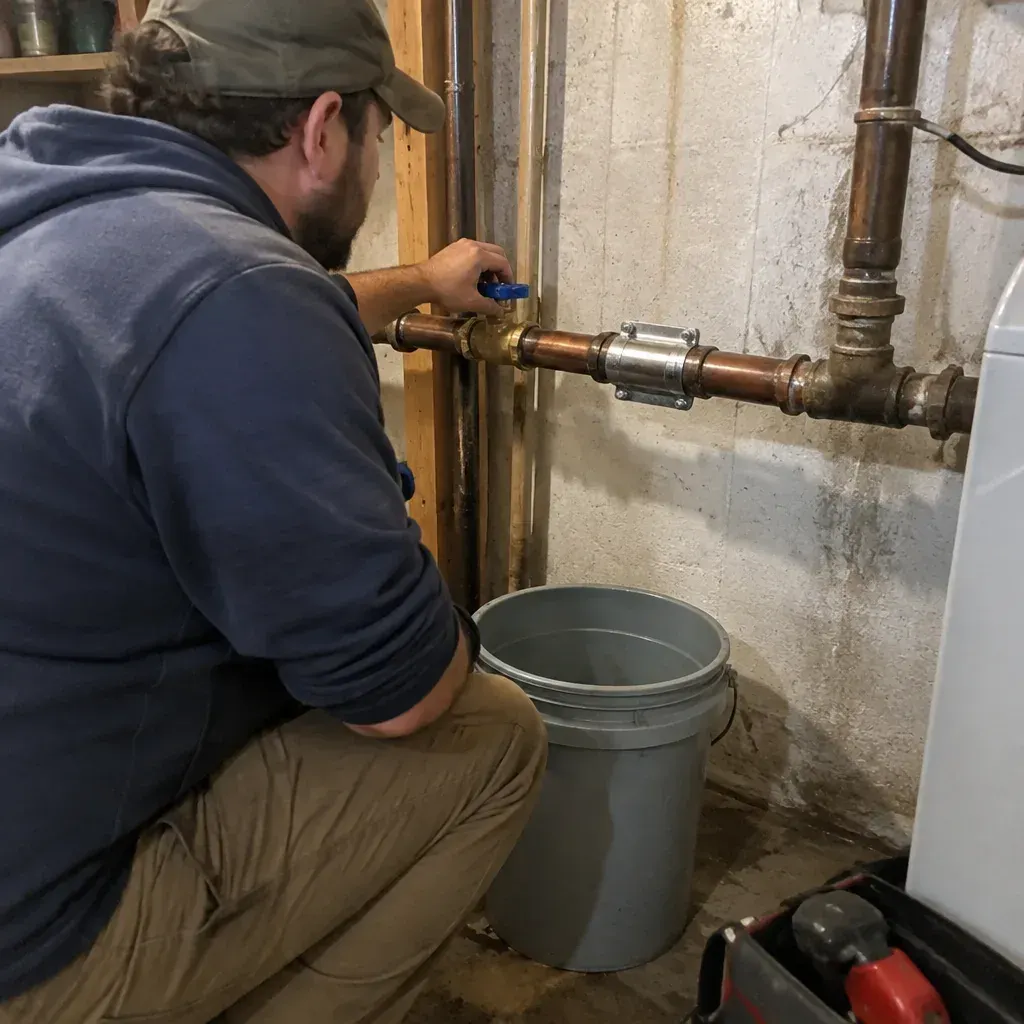 Repair Clamps affecting a water supply line in West Jordan, UT